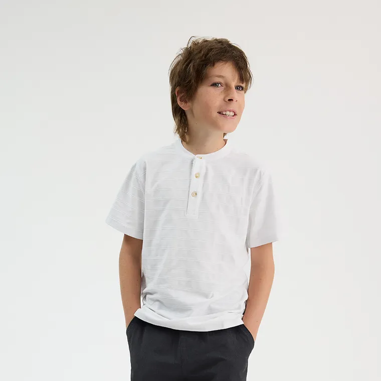 Cool Club, T-shirt chłopięcy, biały