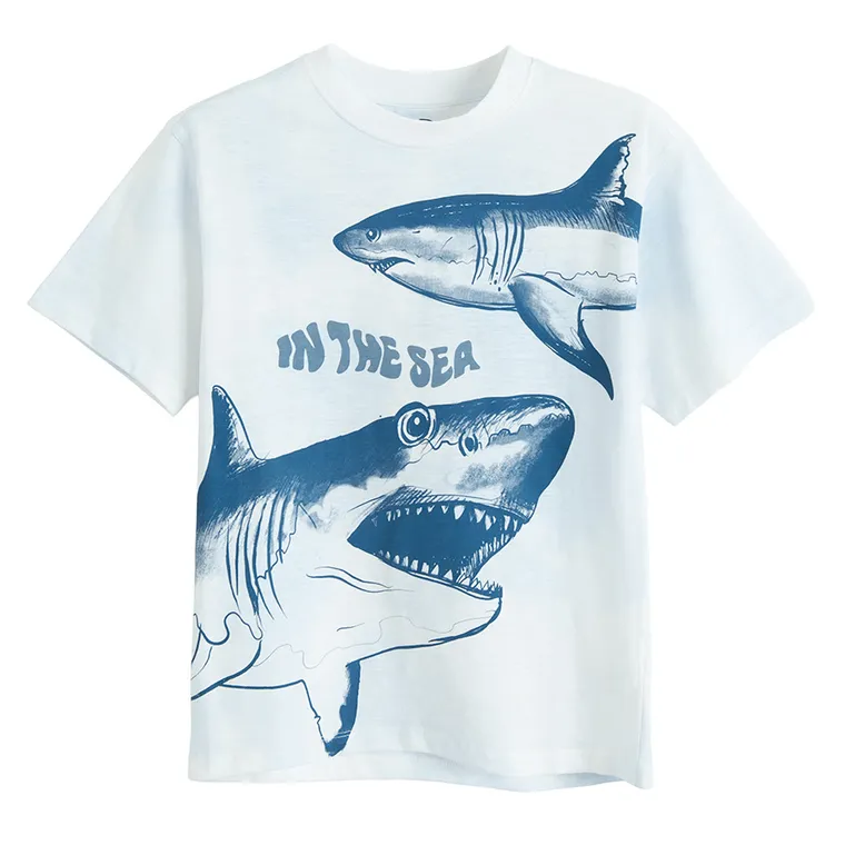 Cool Club, T-shirt chłopięcy, biały