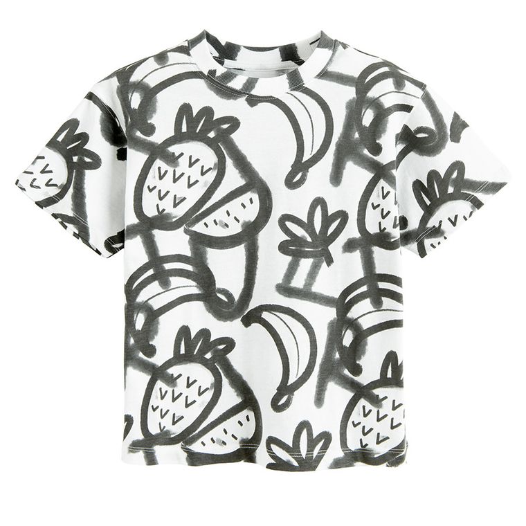 Cool Club, T-shirt chłopięcy, biały