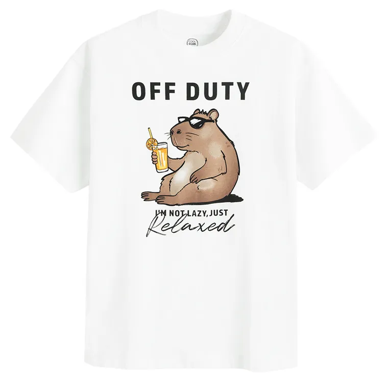 Cool Club, T-shirt chłopięcy, biały