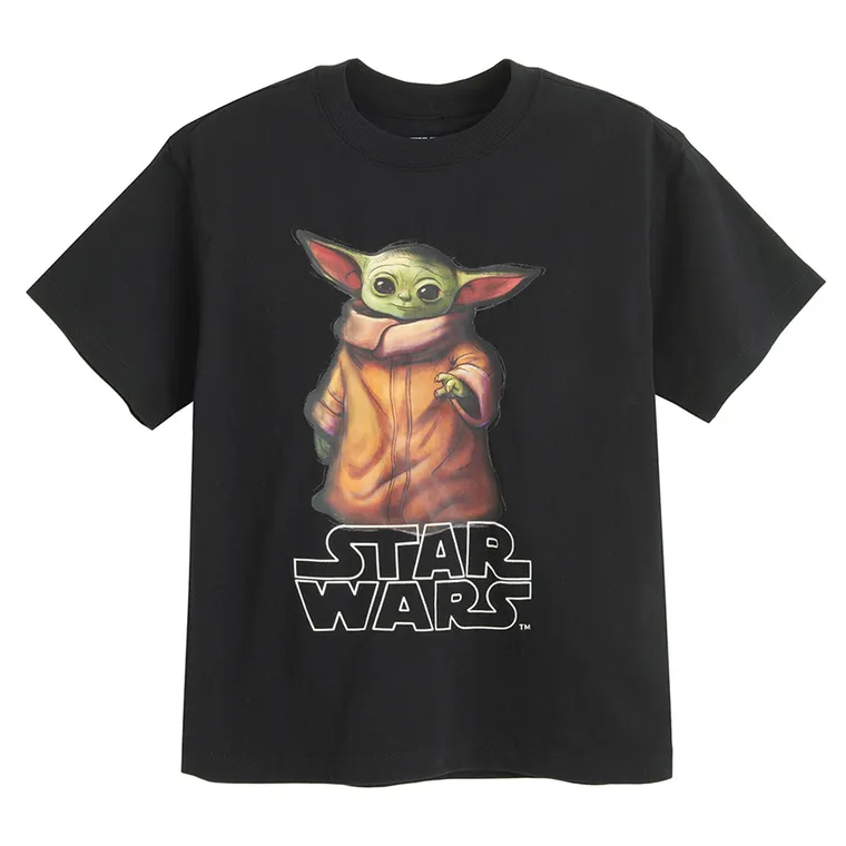 Cool Club, T-shirt chłopięcy, czarny, Star Wars