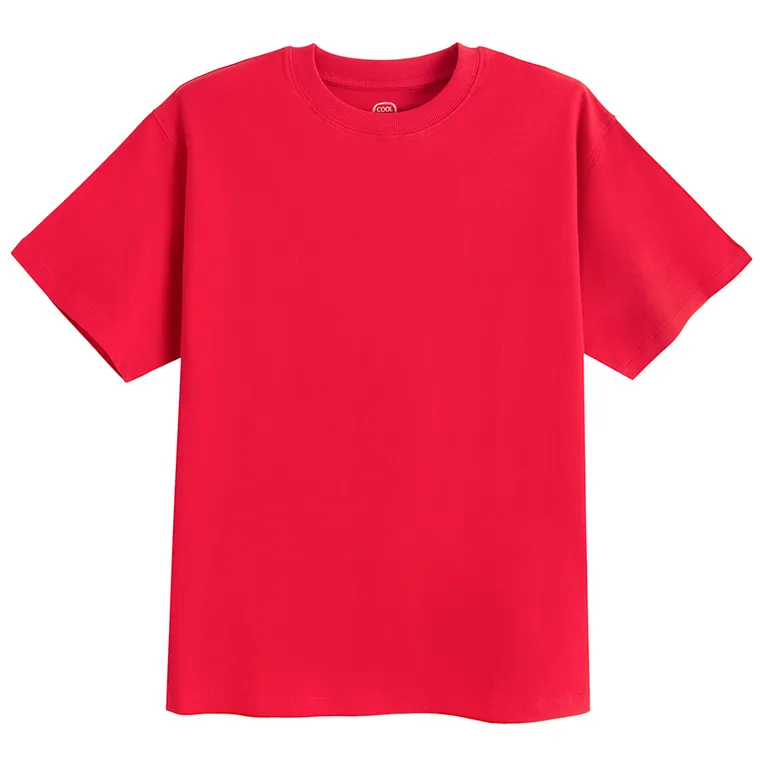 Cool Club, T-shirt chłopięcy, czerwony