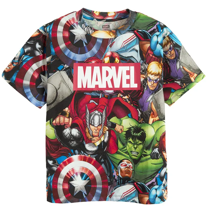 Cool Club, T-shirt chłopięcy, mix, Marvel