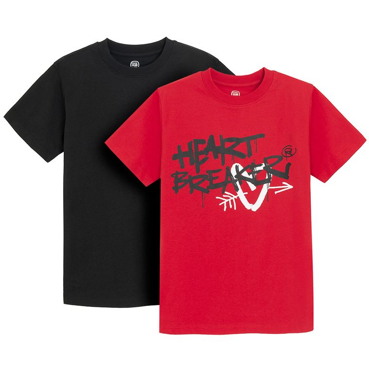 Cool Club, T-shirt chłopięcy, mix, zestaw, 2 szt.