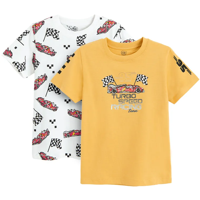 Cool Club, T-shirt chłopięcy, mix, zestaw, 2 szt.