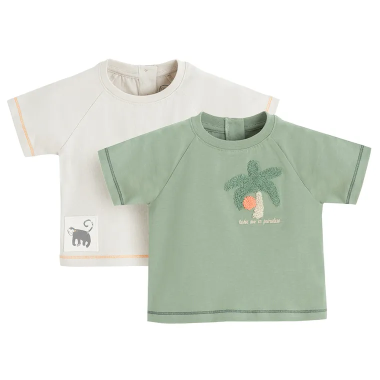 Cool Club, T-shirt chłopięcy, mix, zestaw, 2 szt.