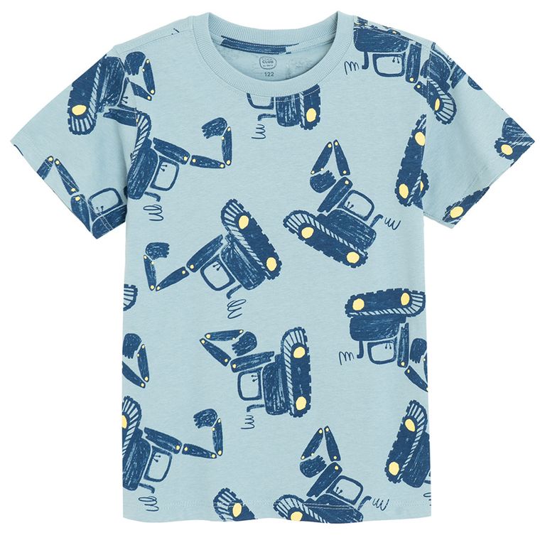 Cool Club, T-shirt chłopięcy, niebieski