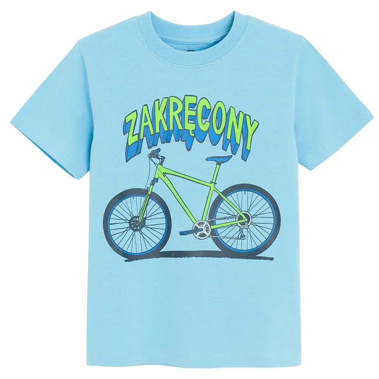 Cool Club, T-shirt chłopięcy, niebieski