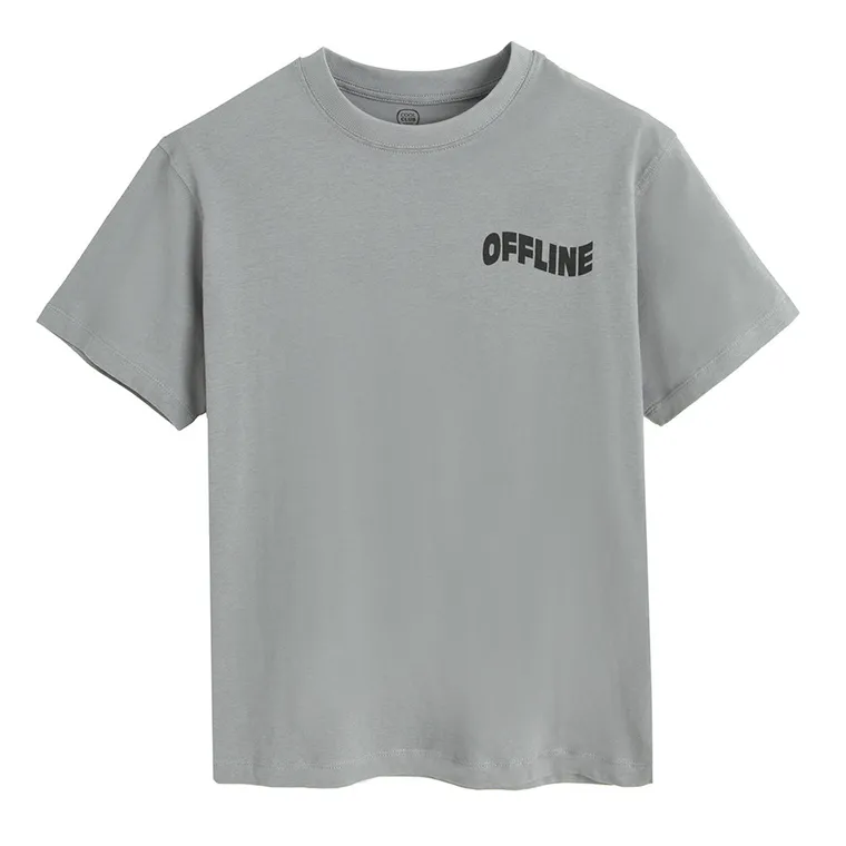 Cool Club, T-shirt chłopięcy, szary
