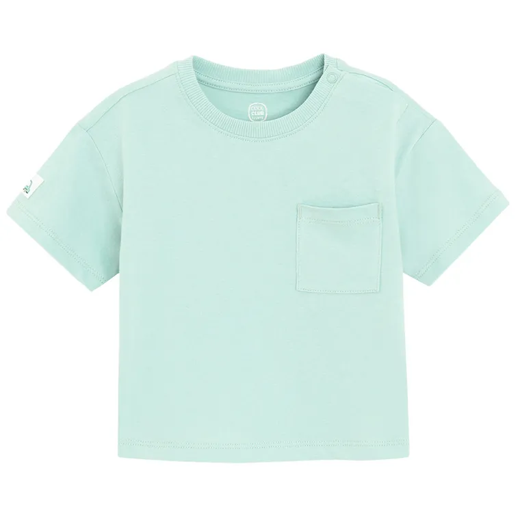 Cool Club, T-shirt chłopięcy, turkusowy