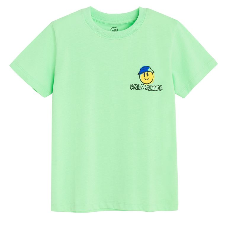 Cool Club, T-shirt chłopięcy, zielony