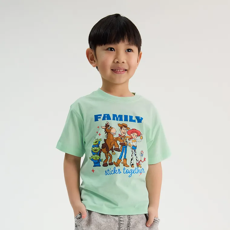 Cool Club, T-shirt dziecięcy, miętowy, Toy Story