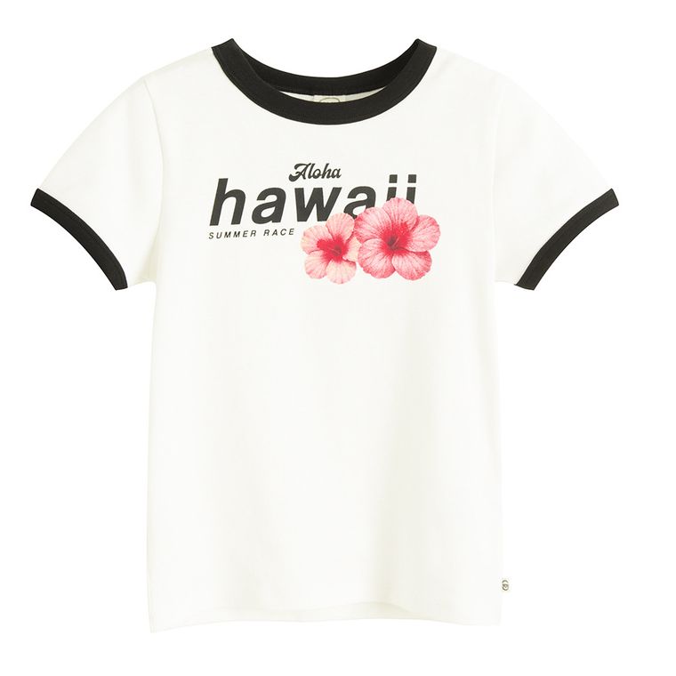 Cool Club, T-shirt dziewczęcy, biały