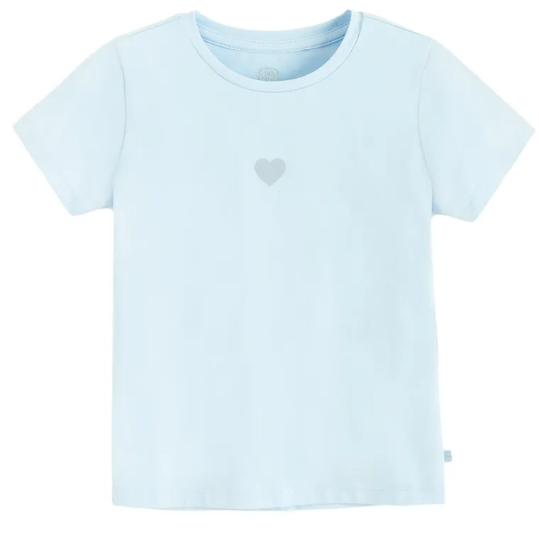 Cool Club, T-shirt dziewczęcy, niebieski