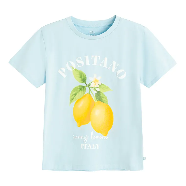 Cool Club, T-shirt dziewczęcy, niebieski