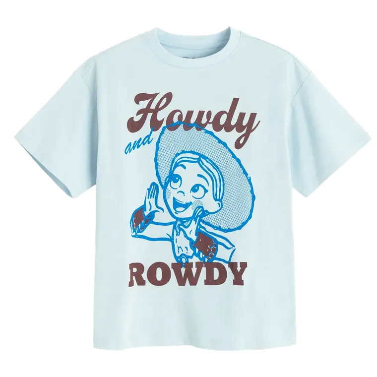 Cool Club, T-shirt dziewczęcy, niebieski, Toy Story
