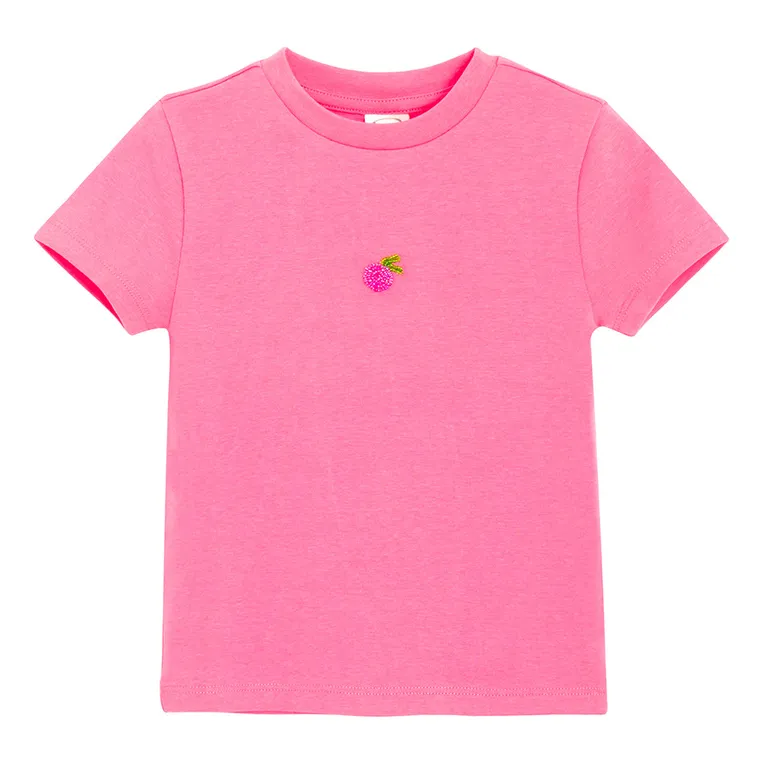 Cool Club, T-shirt dziewczęcy, różowy