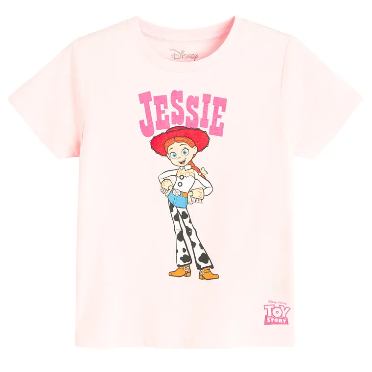 Cool Club, T-shirt dziewczęcy, różowy, Toy Story