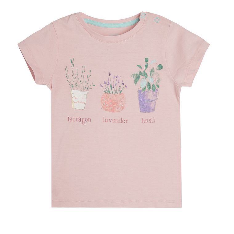 Cool Club, T-shirt dziewczęcy z krótkim rękawem