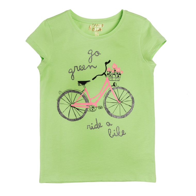 Cool Club, T-shirt dziewczęcy z krótkim rękawem