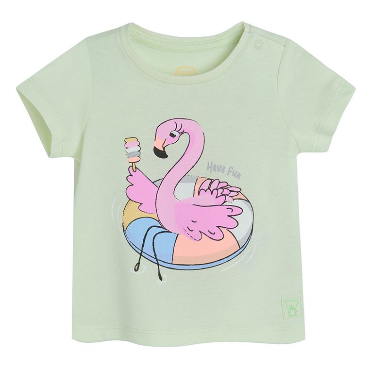 Cool Club, T-shirt dziewczęcy, zielony