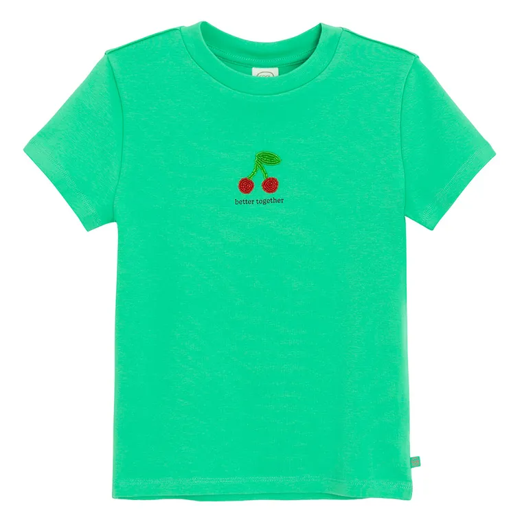 Cool Club, T-shirt dziewczęcy, zielony