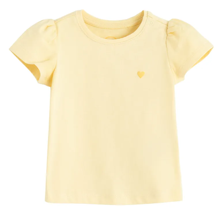 Cool Club, T-shirt dziewczęcy, żółty
