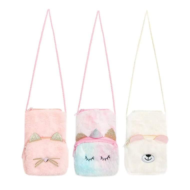 Cool Club, torebka na telefon, pluszowa