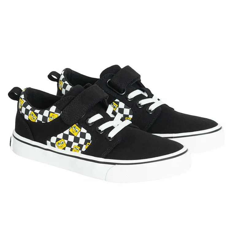 Cool Club, Trampki chłopięce, czarne, SpongeBob