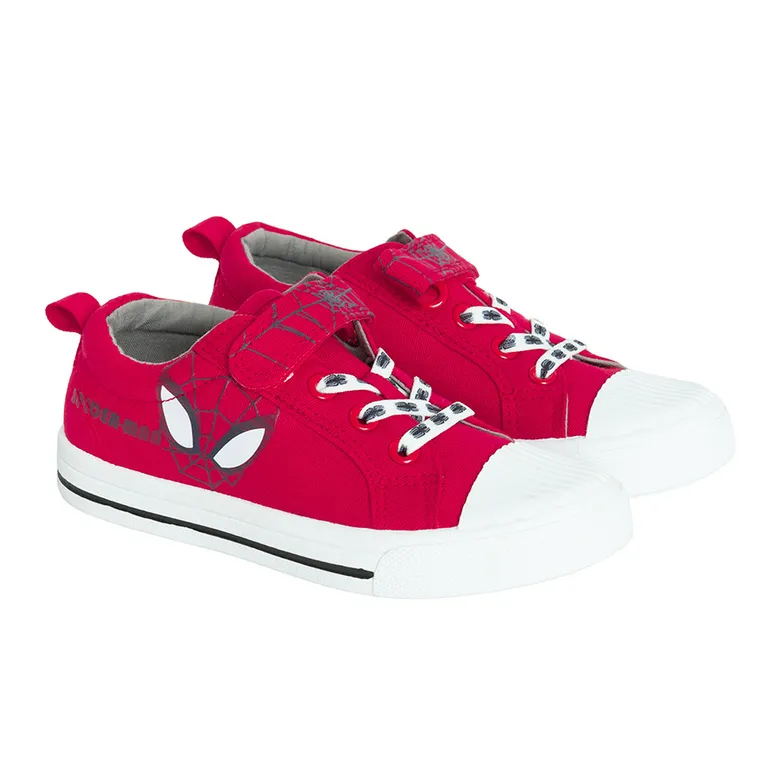 Cool Club, Trampki chłopięce, czerwone, Spider-Man