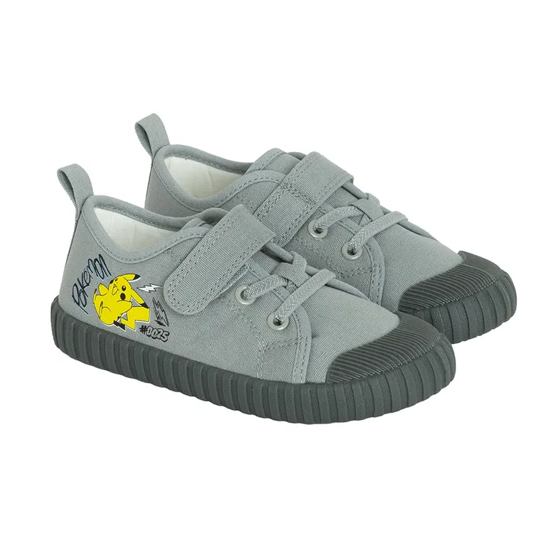 Cool Club, Trampki chłopięce, szare, podeszwa Barefoot, Pokemon