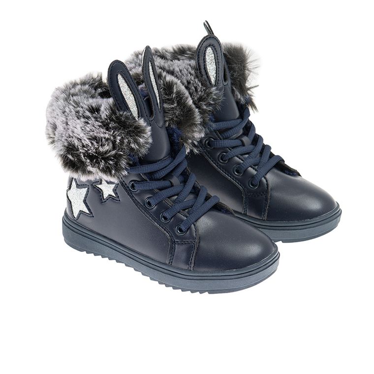 Cool Club, Trzewiki dziewczęce, granatowe, ocieplane