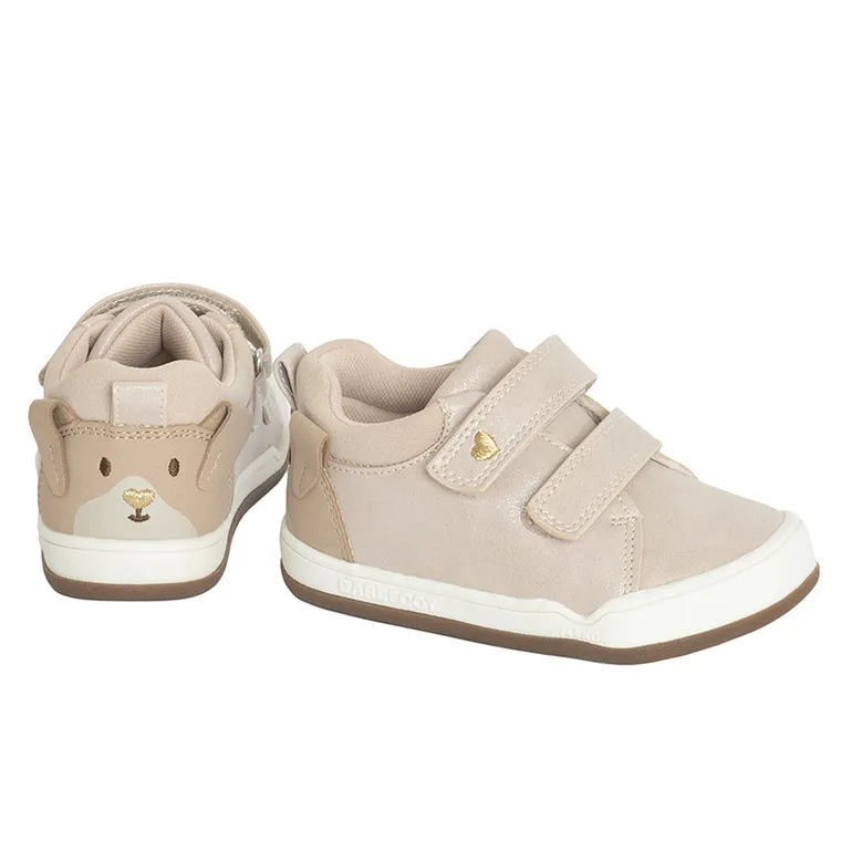 Cool Club, Trzewiki dziewczęce, pachnące, beżowe, Zdrowa Stopa, podeszwa Barefoot