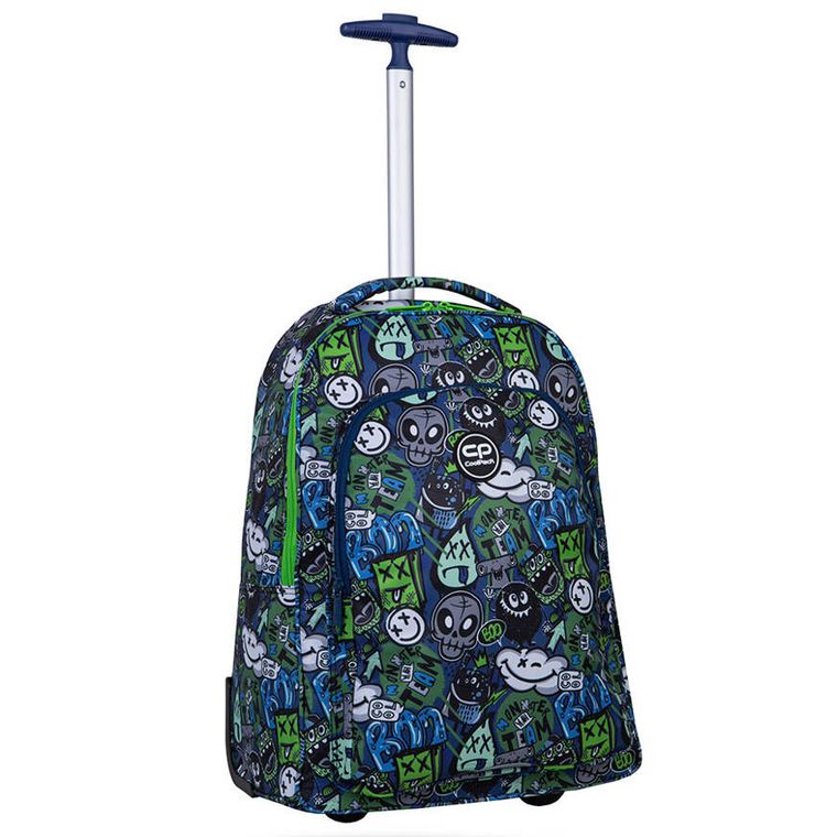 Coolpack, Alan, plecak szkolny na kółkach, 1-komorowy, Monster Team