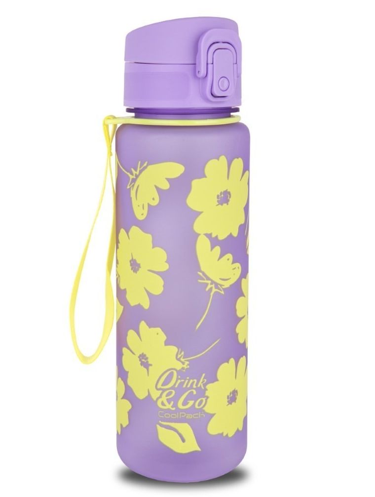 CoolPack, Brisk, bidon, Flores Lila, 600 ml