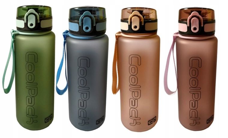 CoolPack, Brisk, bidon, Powder Pink, 600 ml