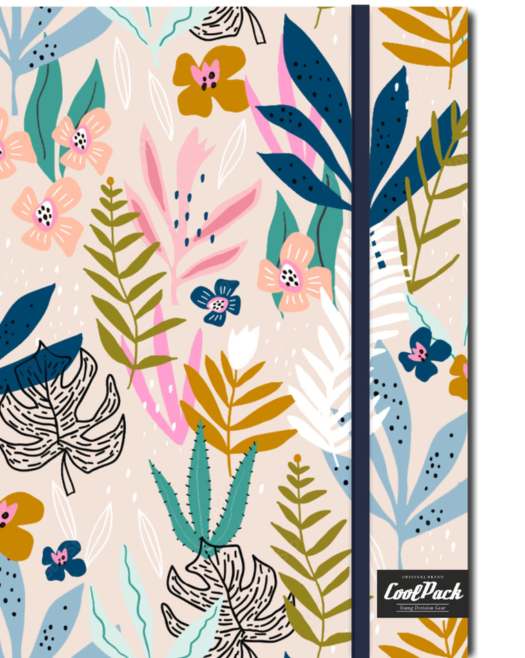 CoolPack, brulion A5 z gumką, Snork, 1 szt.