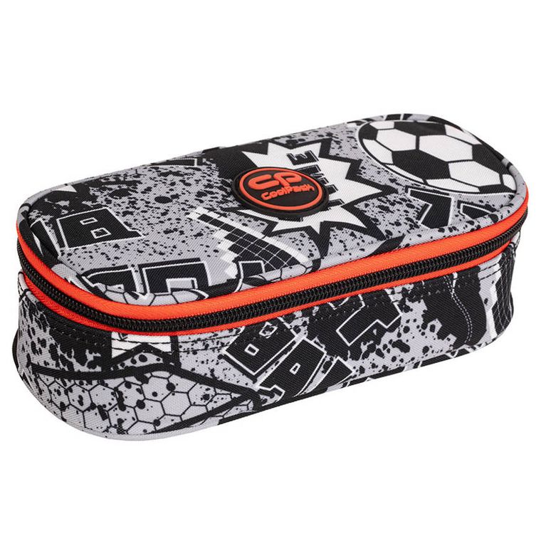 CoolPack, Campus, piórnik owalny, Grey Ball