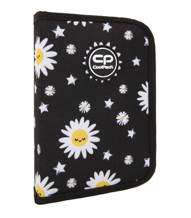CoolPack, Clipper, piórnik rozkładany, pojedynczy, Daisy Black