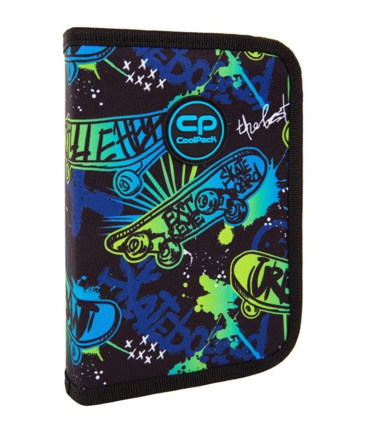 CoolPack, Clipper, piórnik rozkładany, pojedynczy, Skate Night