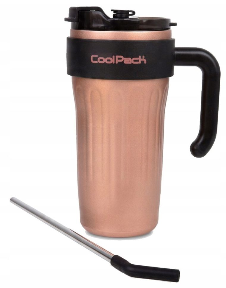 CoolPack, Coffee Mug Jumbo, kubek termiczny, Copper Black, 860 ml