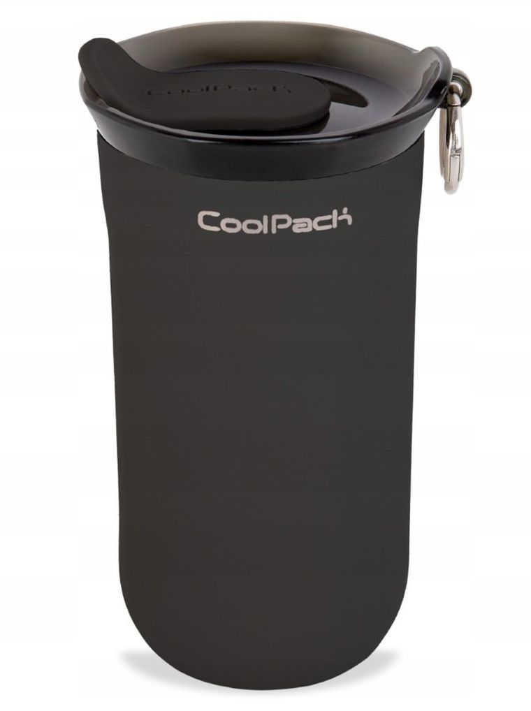 CoolPack, Coffee Mug Tom, kubek termiczny, Black, 350 ml