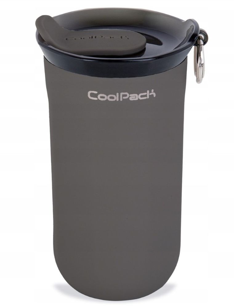 CoolPack, Coffee Mug Tom, kubek termiczny, Dark Grey, 350 ml