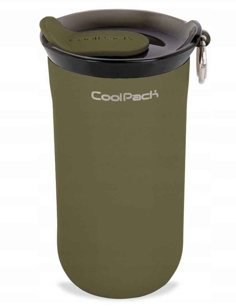 CoolPack, Coffee Mug Tom, kubek termiczny, Olive Green, 350 ml