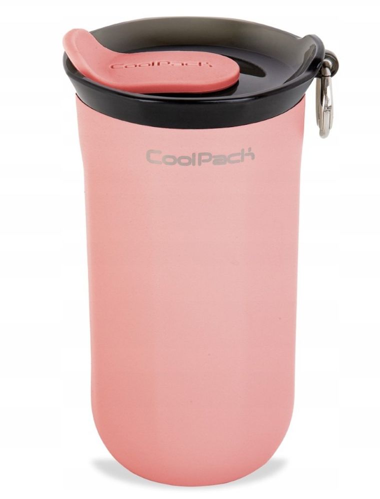CoolPack, Coffee Mug Tom, kubek termiczny, Powder Pink, 350 ml