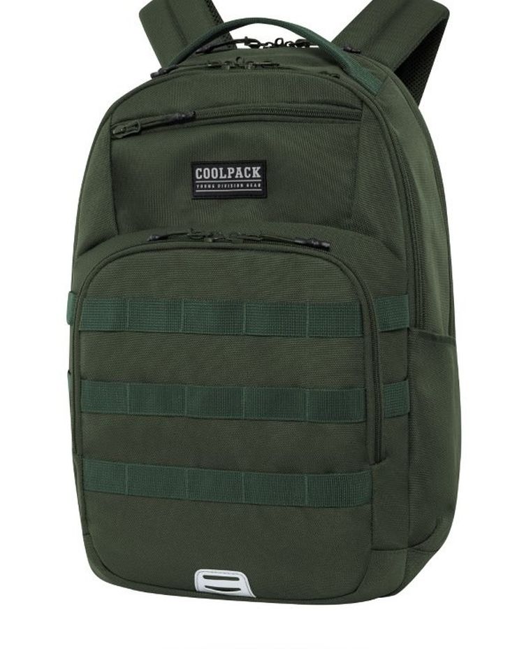 CoolPack, Discovery, plecak miejski, 2-komorowy, Army Green