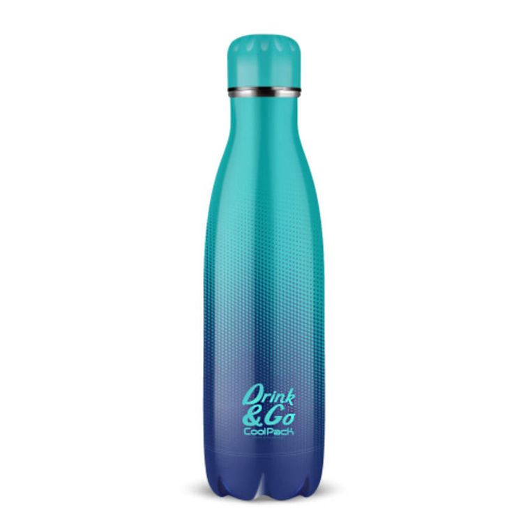 CoolPack, Drink&Go, butelka termiczna, Gradient Ocean, 500 ml