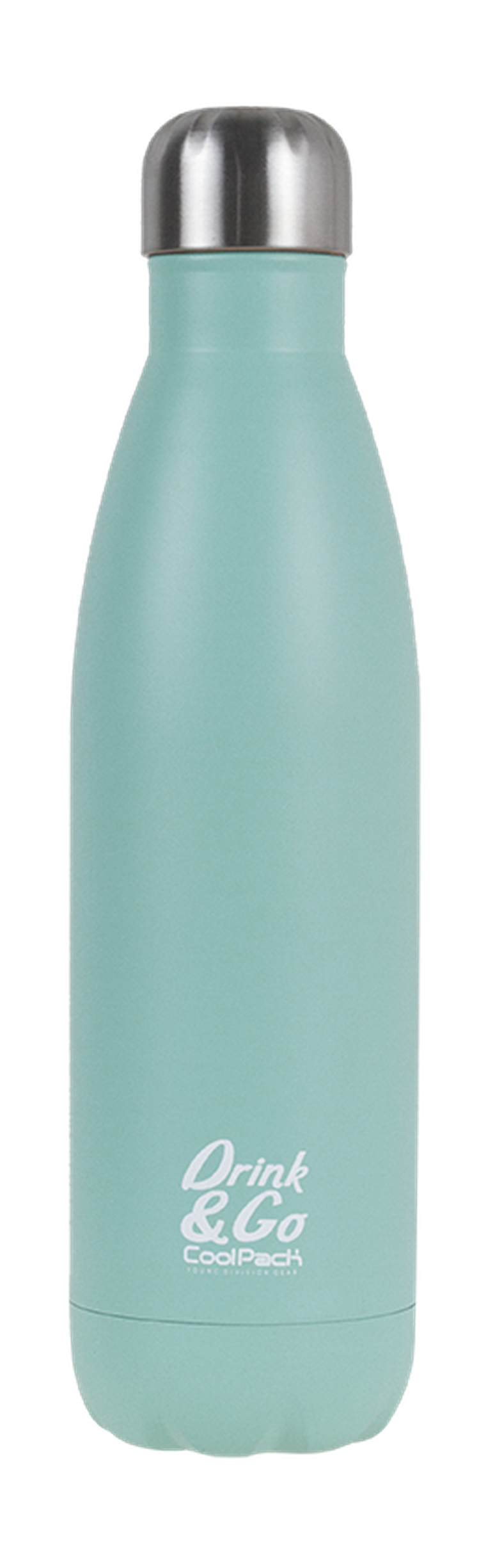 CoolPack, Drink&Go, butelka termiczna, Pastel Powder Green, 500 ml