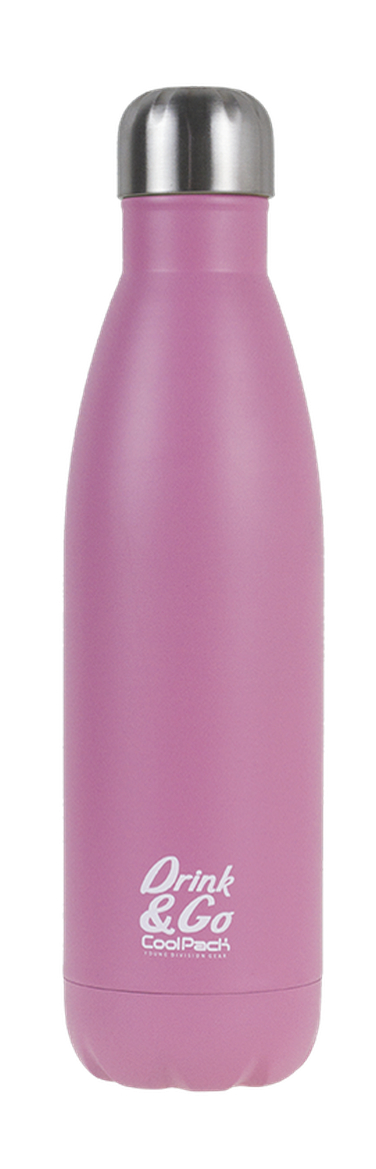 CoolPack, Drink&Go, butelka termiczna, Pastel Powder Pink, 500 ml