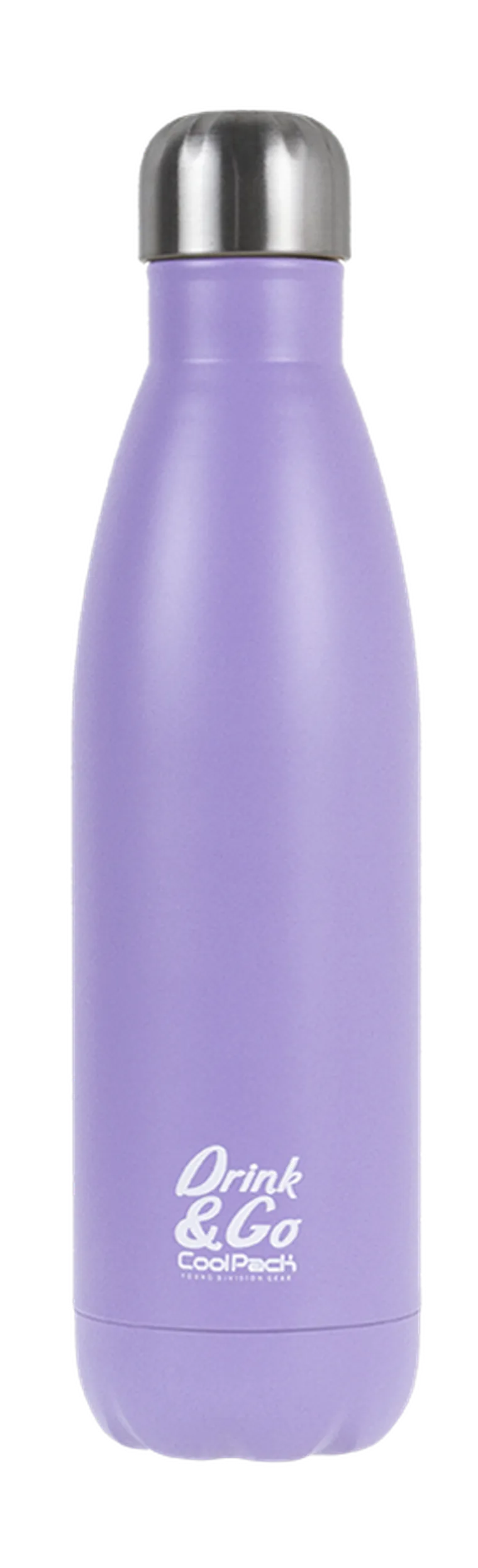 CoolPack, Drink&Go, butelka termiczna, Pastel Powder Purple 500 ml